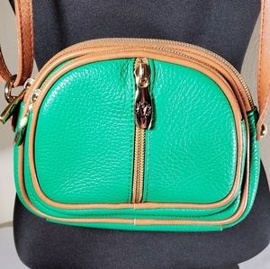 Valentina Leather Crossbody Bag